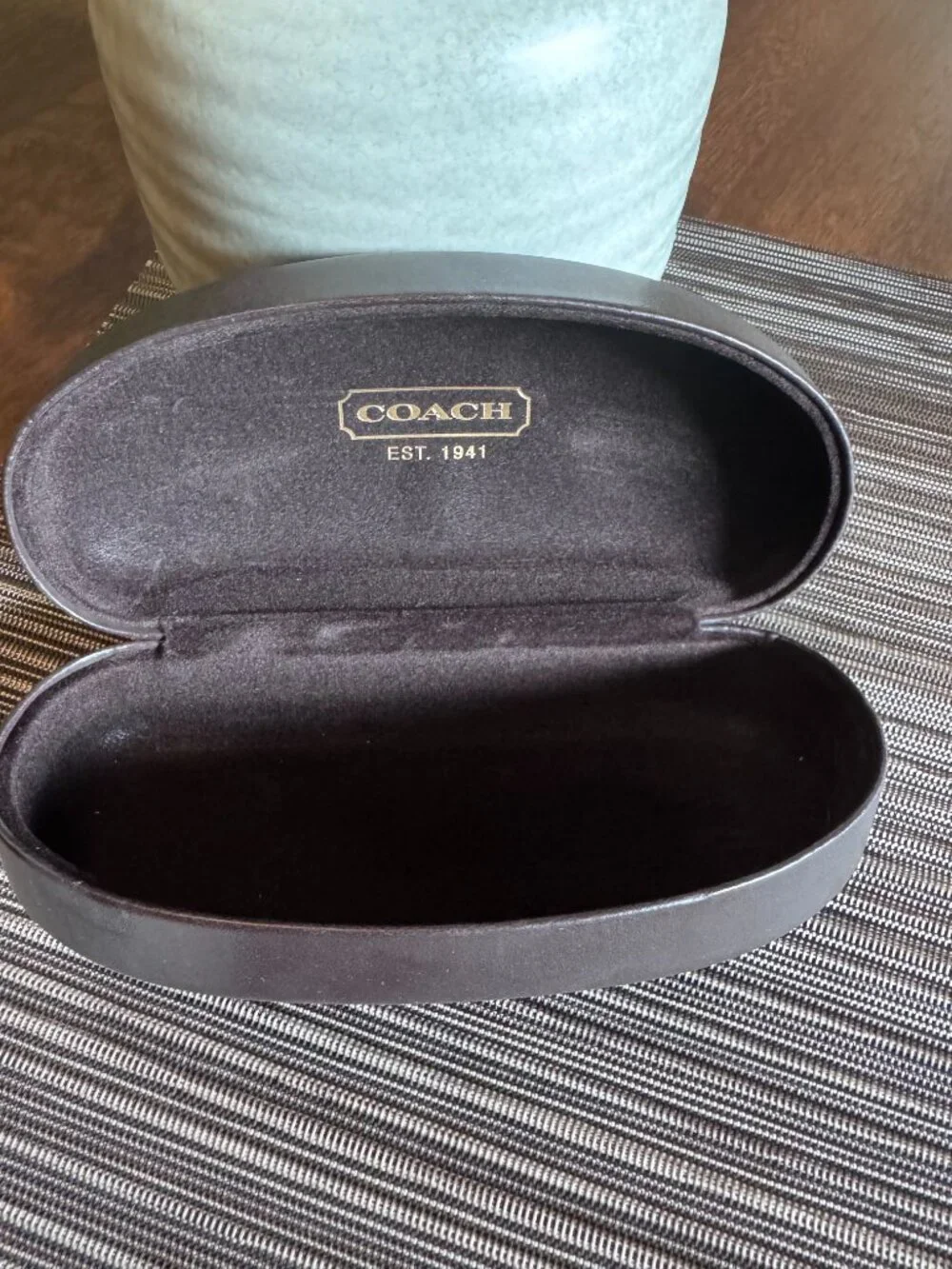 NEW Coach Women's Varick L803 Rectangle Sunglasses & Case